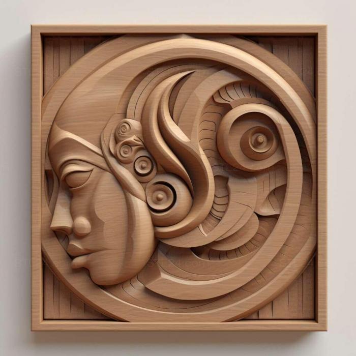 Patterns and decorations (SON 4, PATTERN_744) 3D models for cnc